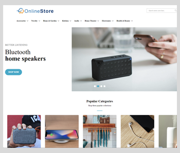Electronics & Home Accessories Store Preview